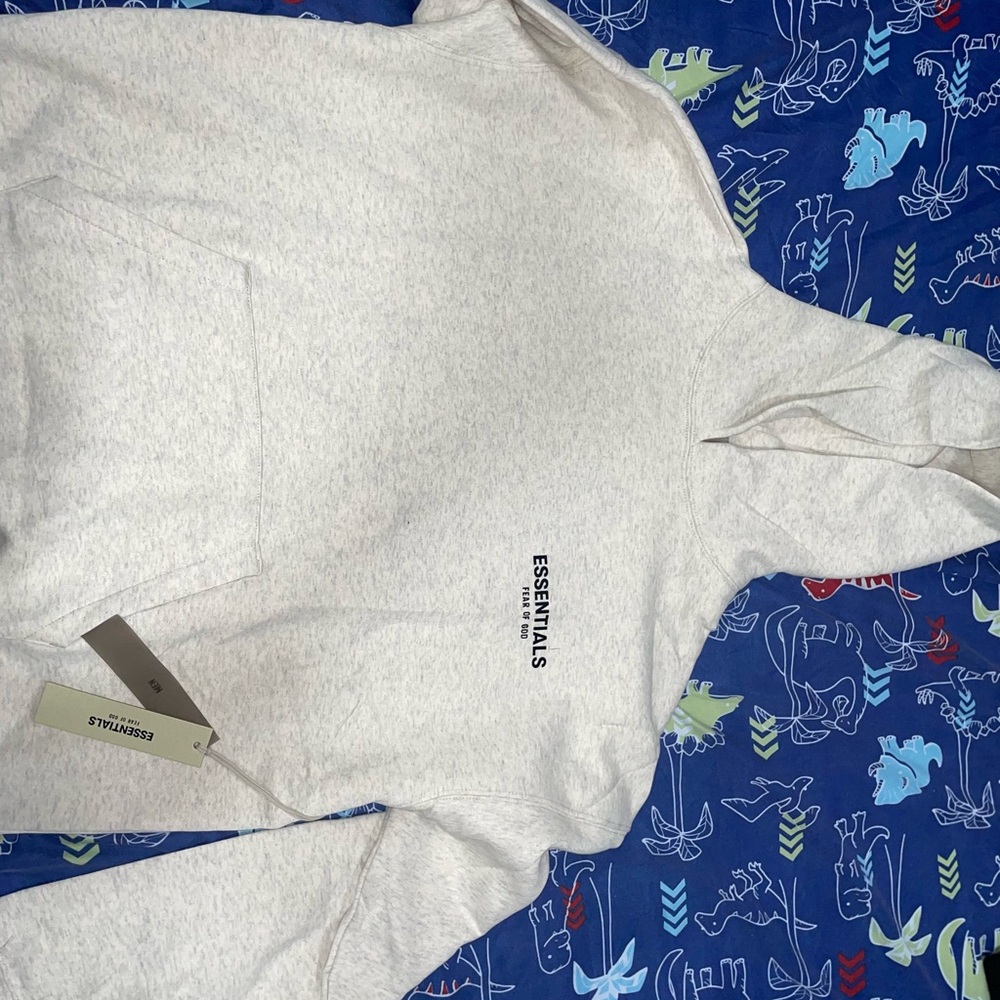 Essentials Light Gray Hoodie